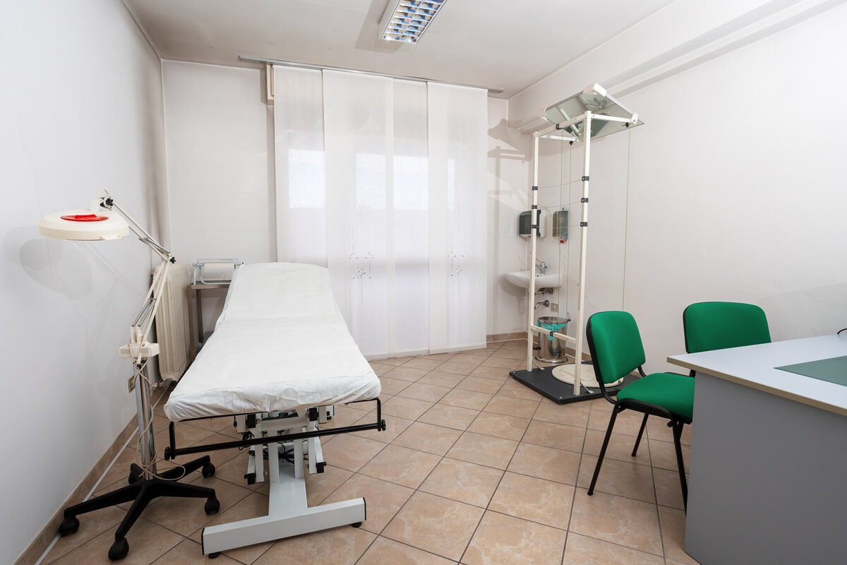 Sala dello studio Nuova Equipe adibita all'ortodonzia